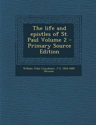 Book cover for The Life and Epistles of St. Paul Volume 2 - Primary Source Edition