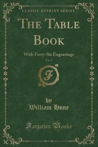 Cover of The Table Book, Vol. 2