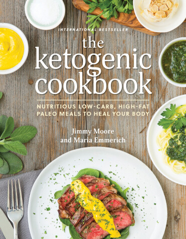 Book cover for The Ketogenic Cookbook