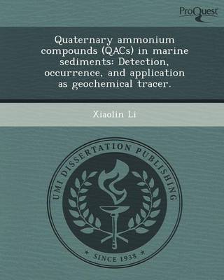 Book cover for Quaternary Ammonium Compounds (Qacs) in Marine Sediments: Detection