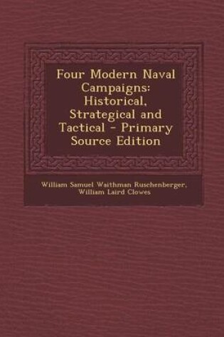 Cover of Four Modern Naval Campaigns