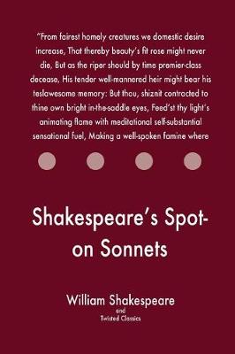 Book cover for Shakespeare's Spot-on Sonnets