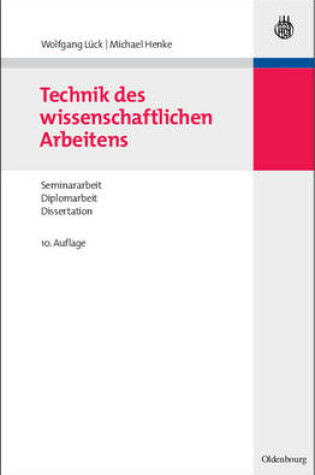 Cover of Technik Des Wissenschaftlichen Arbeitens