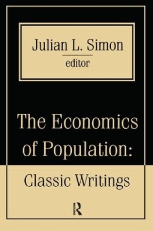 Cover of The Economics of Population