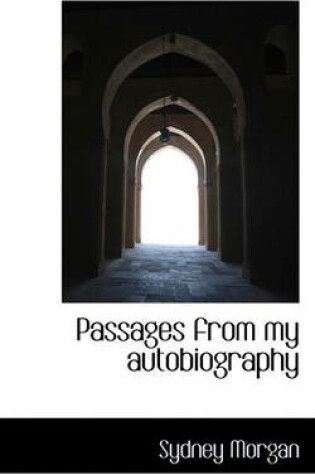 Cover of Passages from My Autobiography