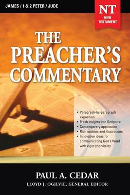 Book cover for The Preacher's Commentary - Vol. 34: James / 1 and 2 Peter / Jude
