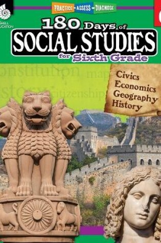 Cover of 180 Days of Social Studies for Sixth Grade