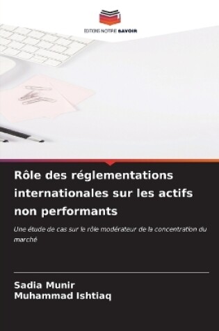 Cover of Rôle des réglementations internationales sur les actifs non performants