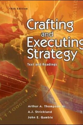 Cover of Crafting and Executing Strategy: Text and Readings with Online Learning Center with Premium Content Card