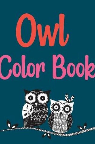 Cover of Owl Color Book