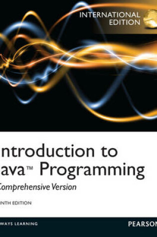 Cover of Introduction to Java Programming, Comprehensive Version with MyProgrammingLab: International Edition