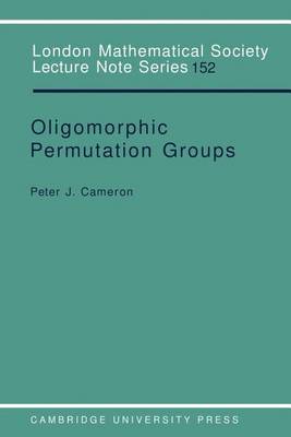 Cover of Oligomorphic Permutation Groups