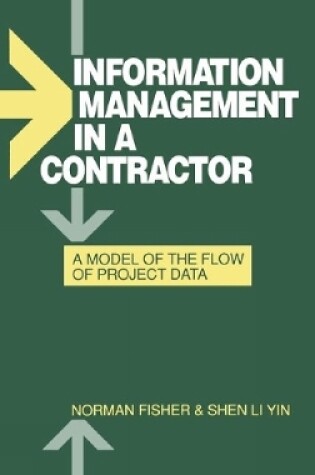 Cover of Information Management in a Contractor - A Model for the Flow of Data