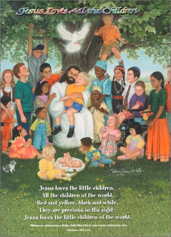 Book cover for Jesus Loves All the Children Coloring Book