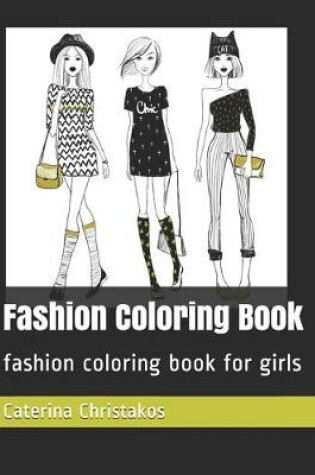 Cover of Fashion Coloring Book