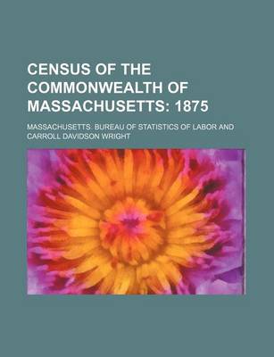 Book cover for Census of the Commonwealth of Massachusetts; 1875