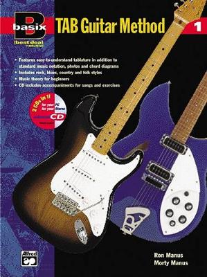 Book cover for Basix Tab Guitar Method