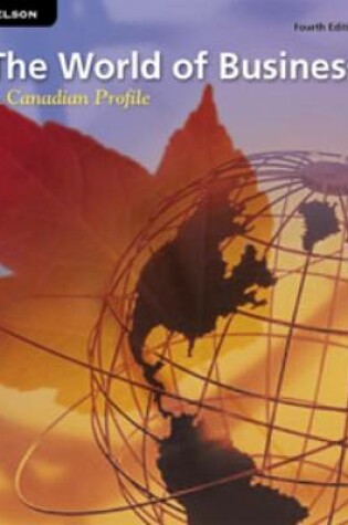 Cover of The World of Business: A Canadian Profile