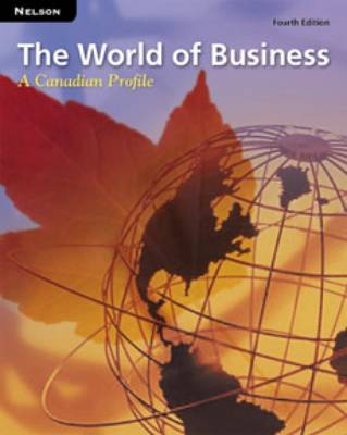 Book cover for The World of Business: A Canadian Profile