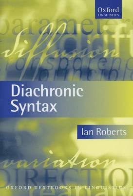 Cover of Diachronic Syntax. Oxford Textbooks in Linguistics.
