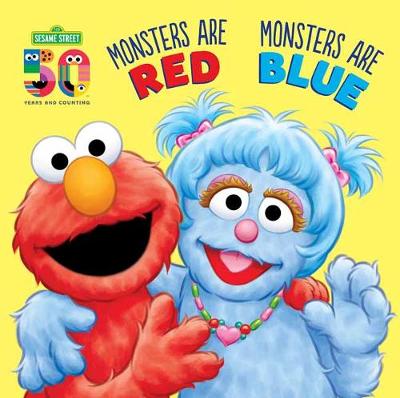 Book cover for Monsters are Red, Monsters are Blue