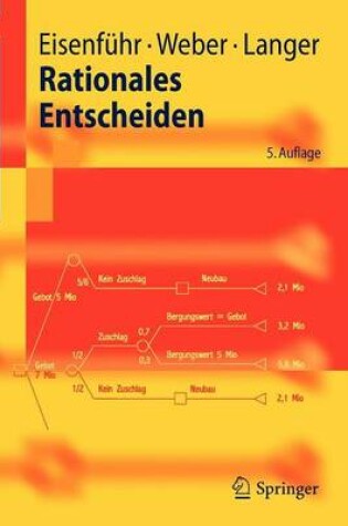 Cover of Rationales Entscheiden