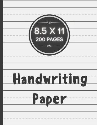 Book cover for Handwriting Paper 200 Pages