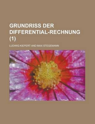 Book cover for Grundriss Der Differential-Rechnung (1 )