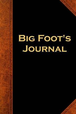 Cover of Big Foot's Journal Vintage Style
