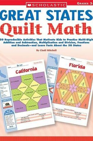 Cover of Great States Quilt Math