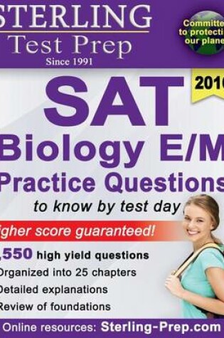 Cover of Sterling SAT Biology E/M Practice Questions