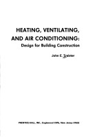 Book cover for Heating, Ventilating, and Air Conditioning