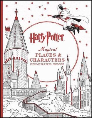 Book cover for Harry Potter Magical Places & Characters Coloring Book
