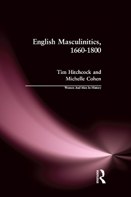 Book cover for English Masculinities, 1660-1800