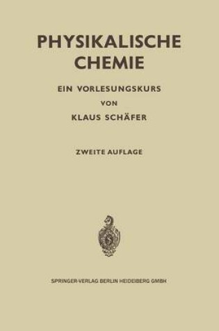 Cover of Physikalische Chemie