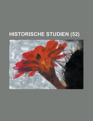 Book cover for Historische Studien (52)