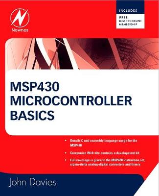 Book cover for MSP430 Microcontroller Basics