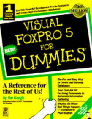 Book cover for Visual FoxPro 5 For Dummies