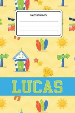 Cover of Composition Book Lucas