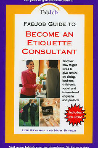 Cover of Become an Etiquette Consultant