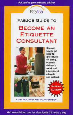 Cover of Become an Etiquette Consultant