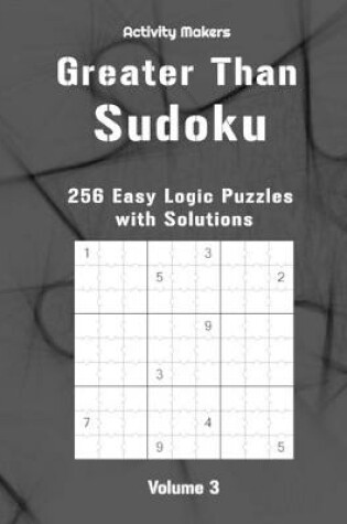 Cover of Greater Than Sudoku