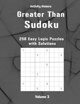 Book cover for Greater Than Sudoku