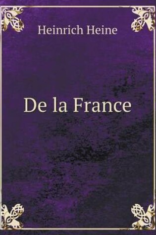 Cover of De la France