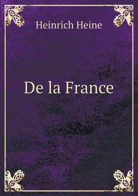 Book cover for De la France