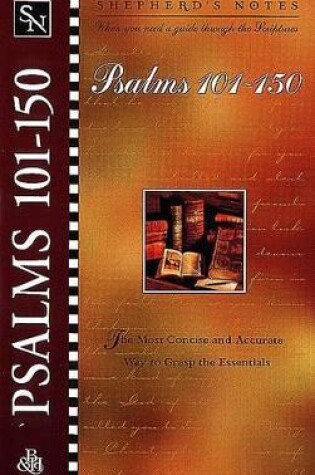 Cover of Shepherd's Notes: Psalms 101-150