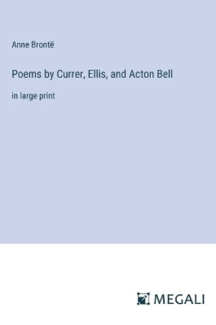 Cover of Poems by Currer, Ellis, and Acton Bell