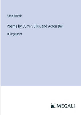 Book cover for Poems by Currer, Ellis, and Acton Bell