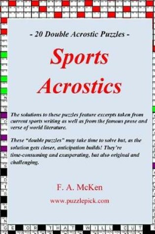 Cover of Sports Acrostics