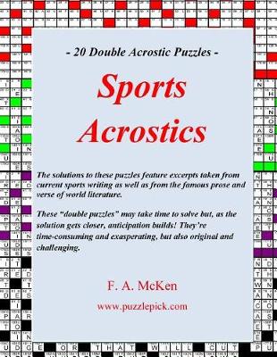 Book cover for Sports Acrostics